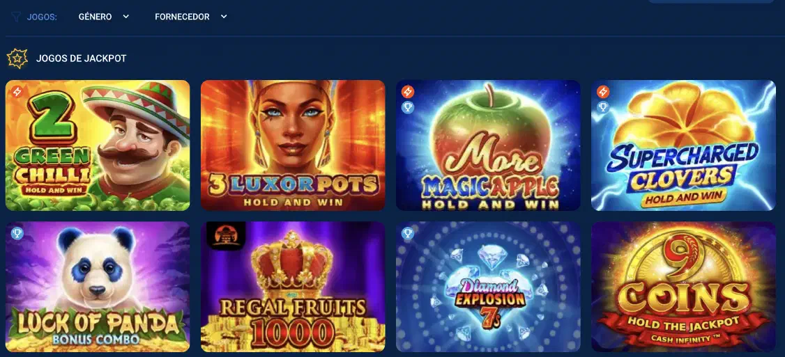 Slots com Jackpot Mostbet